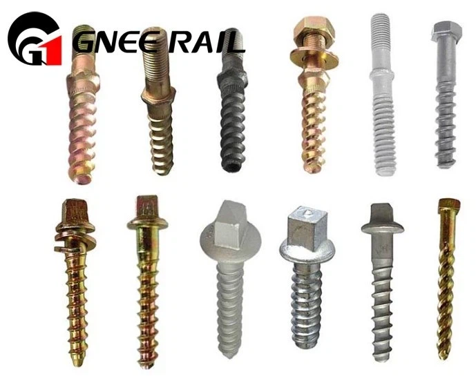 Railway screw spikes Railway screw spikes